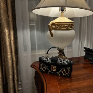 Balmain Blaze Small Leather Shoulder Bag In Multicoloured –
