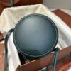 LORO PIANA Smooth Calfskin Extra Case Medium green