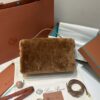 Loro Piana Extra Pocket 19 Cashfur Smooth Bag In Carbon brown | ModeSens