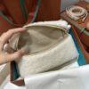 Loro Piana Ivory Cashmere-Blend Pouch Bag Cream Cloth