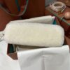 Loro Piana Ivory Cashmere-Blend Pouch Bag Cream Cloth