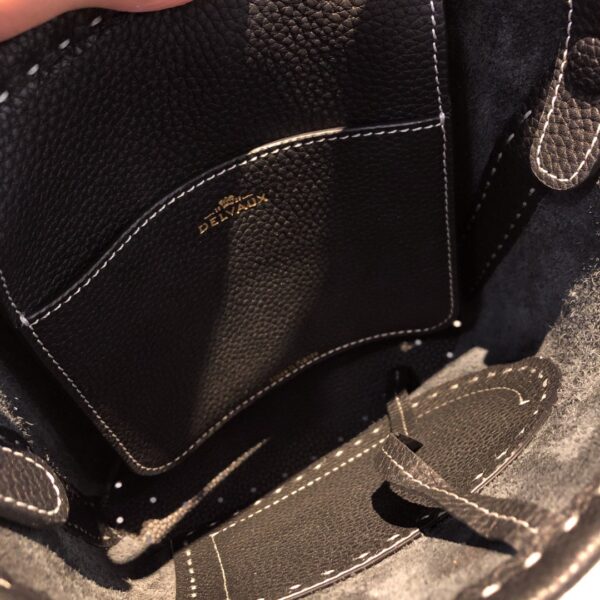 Delvaux Pin Mini Bucket Bag BLACK96313386 | eBay