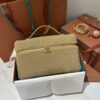 Loro Piana Extra Pocket 19 Cashfur Smooth Bag In Carbon brown| ModeSens