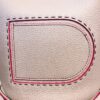 Delvaux White Taurillon Soft Pin Mini Bucket Shoulder Bag
