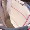 Delvaux White Taurillon Soft Pin Mini Bucket Shoulder Bag