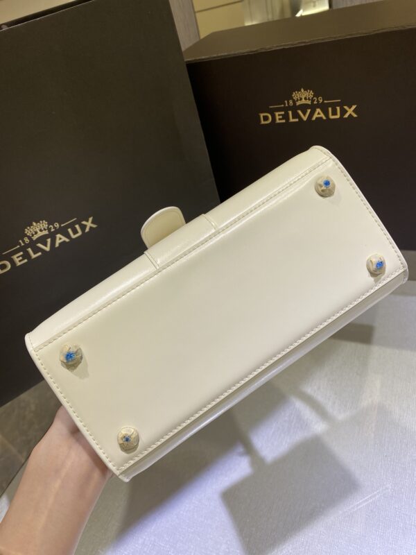 Brillant leather handbag Delvaux White in Leather - 53917390