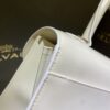 Brillant leather handbag Delvaux White in Leather - 53917390