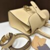 Delvaux Logo Shoulder Bag in Natural | Delvaux 00149