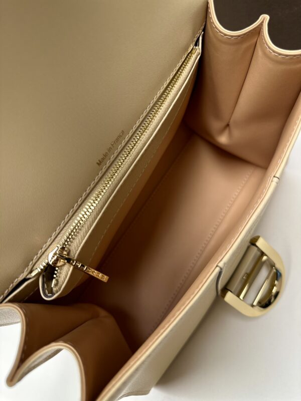 Delvaux Logo Shoulder Bag in Natural | Delvaux 00149