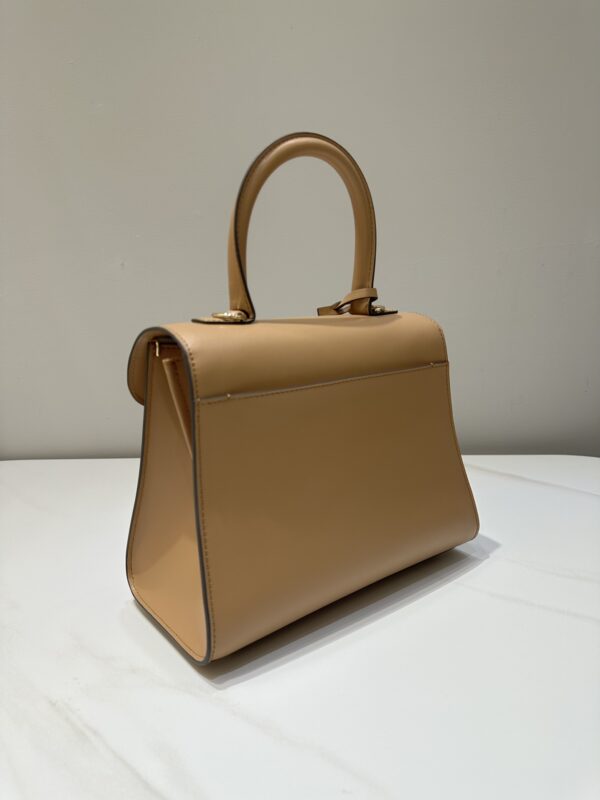 Brillant leather handbag Delvaux Brown in Leather