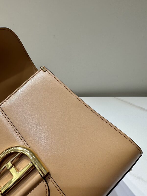 Brillant leather handbag Delvaux Brown in Leather