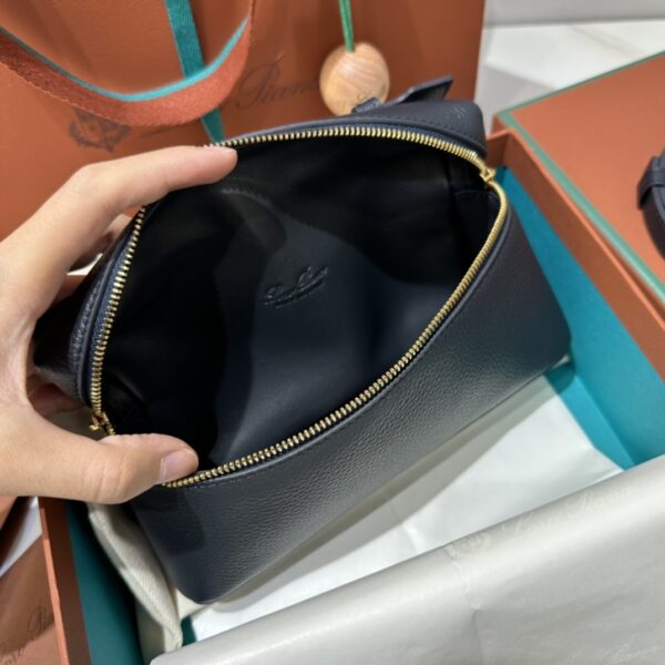 Leather Small Tote Bags, L19 Bags, Minimal Design Handbag,bag blue navy. Leather