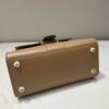 Brillant leather handbag Delvaux Brown in Leather