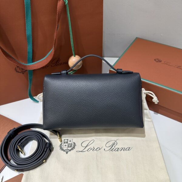 Leather Small Tote Bags, L19 Bags, Minimal Design Handbag,bag blue navy. Leather