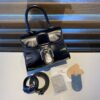 Delvaux Mini Brillant Fireworks Bag - Black Handle Bags,