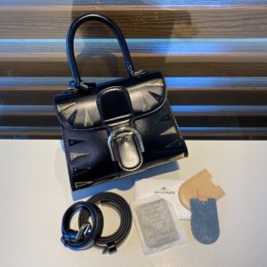 Delvaux Mini Brillant Fireworks Bag – Black Handle Bags,
