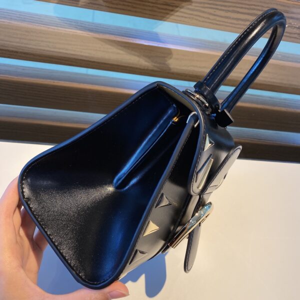Delvaux Mini Brillant Fireworks Bag - Black Handle Bags,
