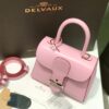 DELVAUX Grained Calfskin Mini Brillant Satchel Nakuru 785983 |