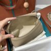 Delvaux brown  Leather Mini Brillant East/West Top Handle