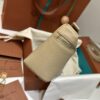 Delvaux brown  Leather Mini Brillant East/West Top Handle