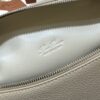 Delvaux brown  Leather Mini Brillant East/West Top Handle