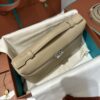 Delvaux brown  Leather Mini Brillant East/West Top Handle