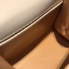 DELVAUX Box Calfskin Mini Brillant Satchel Ivory 1172448