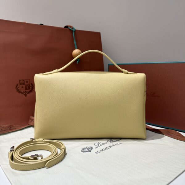 Extra Pocket Loro Piana Handbags for Women -yellow
