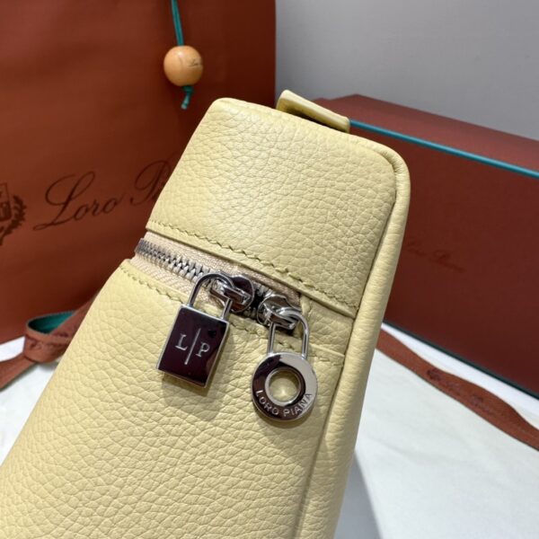 Extra Pocket Loro Piana Handbags for Women -yellow