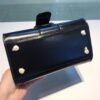 Delvaux Brillant Top Handle Bag Leather Mini Black 777121