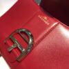 Brillant leather handbag Delvaux Red in Leather -