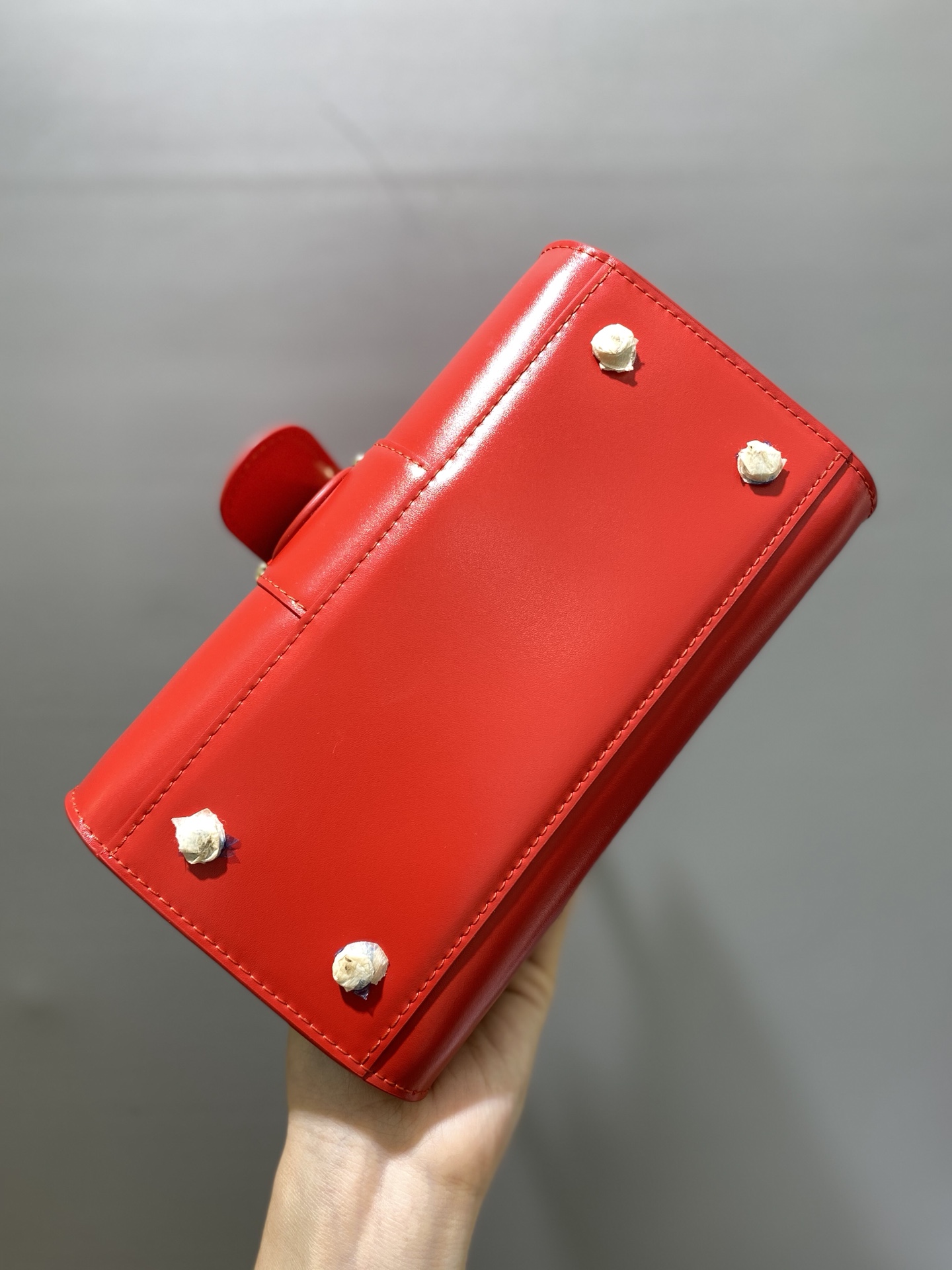 Delvaux Red Leather Briand Mini Box bag Delvaux |