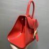 Delvaux Red Leather Briand Mini Box bag Delvaux |