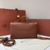 Extra pocket leather handbag Loro Piana Brown in Leather