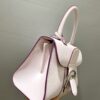 Brillant leather handbag Delvaux Multicolour in pink Leather -