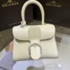 DELVAUX Box Calfskin Mini Brillant Satchel Ivory white1150223