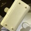 DELVAUX Box Calfskin Mini Brillant Satchel Ivory white1150223
