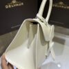 DELVAUX Box Calfskin Mini Brillant Satchel Ivory white1150223