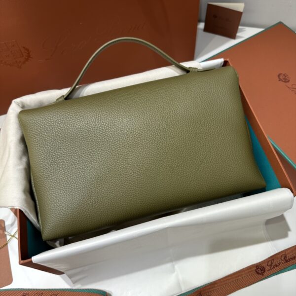 Loro Piana Clutch Bag Tas Pouch Loro Piana 19 Green dark