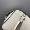 DELVAUX Taurillon Soft Mini Cool Box Satchel Ivory 1601413 |