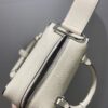 DELVAUX Taurillon Soft Mini Cool Box Satchel Ivory 1601413 |