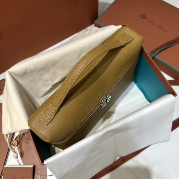 Loro Piana Clutch Bag Tas Pouch Loro Piana 19 brown