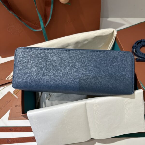 Loro Piana Clutch Bag Tas Pouch Loro Piana 19 blue navy