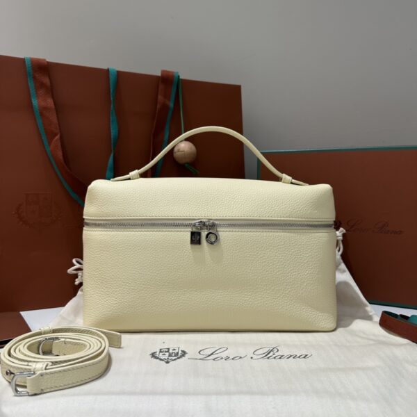 Loro Piana Clutch Bag Tas Pouch Loro Piana 19 beige
