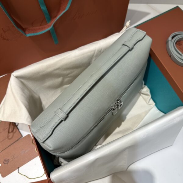Loro Piana Clutch Bag Tas Pouch Loro Piana 19 gray