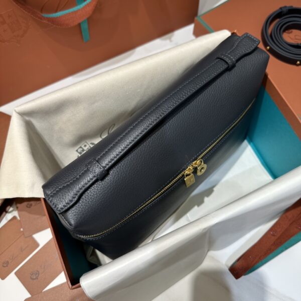 Loro Piana Clutch Bag Tas Pouch Loro Piana 19 blue navy
