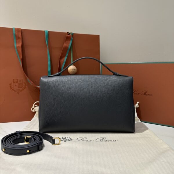 Loro Piana Clutch Bag Tas Pouch Loro Piana 19 blue navy