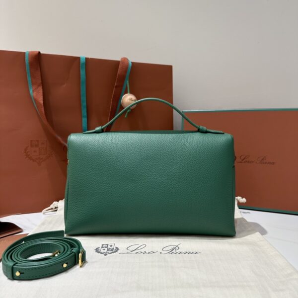 Loro Piana Clutch Bag Tas Pouch Loro Piana 19 Green