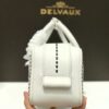 Delvaux Cool Box Mini Hippy - Black /whiteHandle Bags, Handbags -