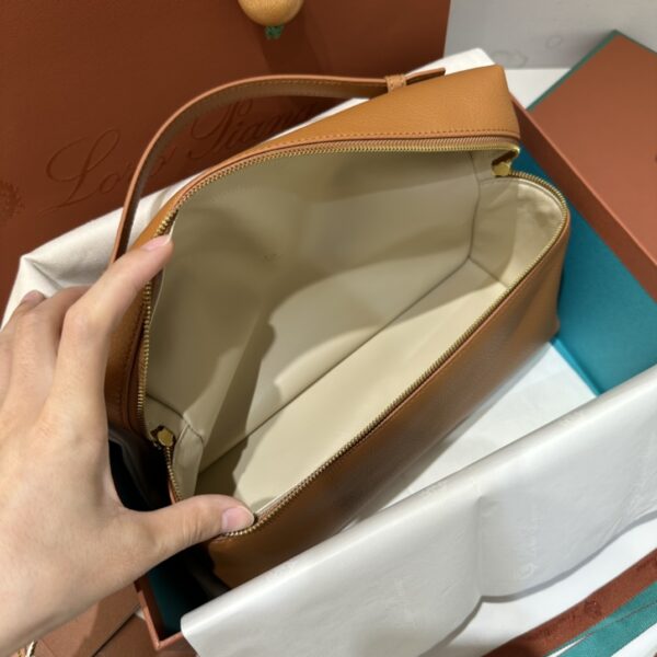 Leather bag Loro Piana Camel in Leather - 39208743